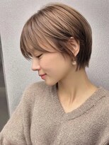 ラ ブーケ 御器所店(La Bouquet)&nbsp;柔らか丸みショート/メープルブラウン
