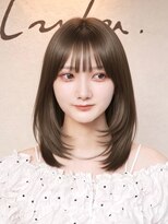 ルル 表参道(lulu.)&nbsp;結べる長さのミディアムレイヤー/ブリーチなしダブルカラー