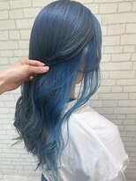 プログレス フレスポ富沢店(PROGRESS)&nbsp;『inner Blue』デザインカラー×インナーカラー