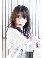 アンフィフォープルコ(AnFye for prco)&nbsp;『アンフィフォープルコ』暗髪でも◎女度UP抜け感小顔ミディ☆