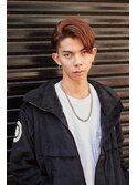 【men’s salon dot. Tokyo】前下がりショート×アップバング