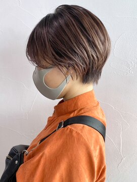 アイティー バイ アルバム 浦和店(IT by ALBUM) ベージュショート_エアリーミディショートパーマ_ba311683