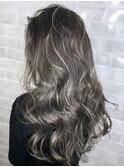 【AUBE HAIR】ローバレイヤージュ_ウェーブフォギーパーマ