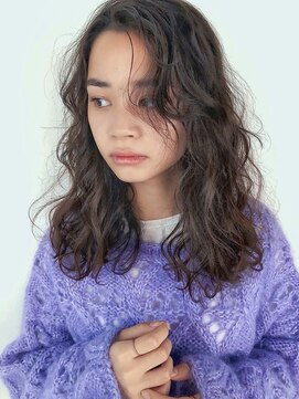 コフィー バイ メルト 吉祥寺(cofy by melt) 《cofyスタイル》重めミディこなれニュアンスパーマアッシュ