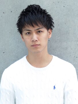 ノラ ギンザ(NORA GINZA) メンズ髪型×マッシュショート×前髪　20代30代40代