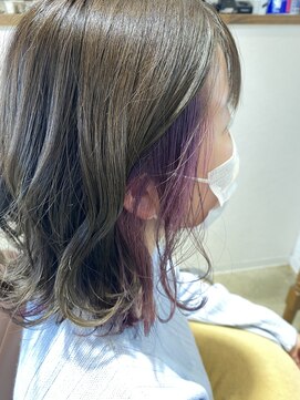 スレッド(SRED) チラ見えバイオレットカラー