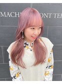 アッシュピンク_ベージュピンク_ミルクティーピンク