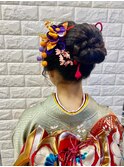 成人式ヘアセット