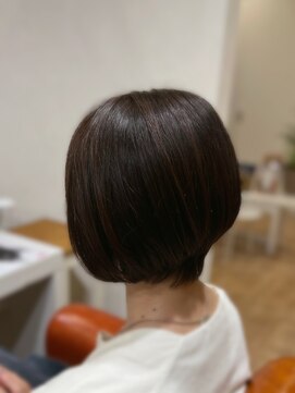 シエル 長岡市(ciel) ナチュラルなグラデーションボブ