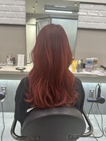 リリー(Lilley)&nbsp;【lilley 高田彩乃】韓国ヘア☆大人レッドカラー(福岡/天神)