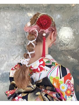 バランス BALANCE 20歳の思い出♪成人式・ヘアセット・着付け・福岡美容室美容院
