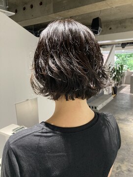 バロウ(BURROW) お客様スナップ　ラフパーマ　《木村　茉那美》