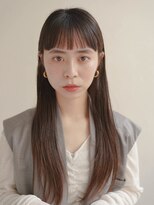 ムク 甲府(muku.)&nbsp;前髪/マチルダボブ/ピンクベージュインナー/グレージュ[甲府駅]