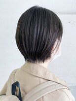 ヒビヲ(HIBIO) 大人ショートボブくびれショートくびれヘアツヤカラーオージュア