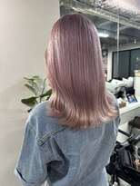 グロウ 渋谷西口(grow) 2ブリーチ☆ピンクベージュ