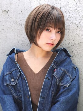 アンドレイ 表参道(andrey) [ANDREY]グレーベージュ/レイヤーロング/前髪パーマ黒髪カタログ