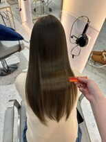 ジーナ  札幌大通(Zina)&nbsp;【Zina札幌大通】大人ガーリー＊カーキ＊暗めカラー