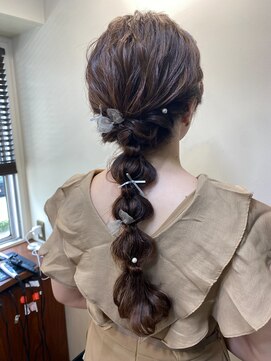 クレア(Crea) お呼ばれ 編み下ろし