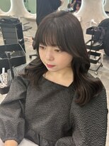 ジーニー 千葉(GENiE)&nbsp;韓国ヘア/顔周りカット/くびれヘア/宮田里穂