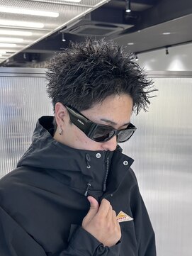 ゼスト 八王子店(ZEST) ピンパーマ/スパイキーショート/短髪