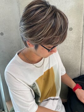 エウペ 渋谷(WEUPE) メンズ/マッシュパーマ/ウルフ/アッシュブラック/カルマパーマ