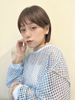 エムスラッシュ アヴェダ 自由が丘(M.SLASH AVEDA)&nbsp;ナチュラルミディ/グレージュアッシュ/内巻き/自由が丘