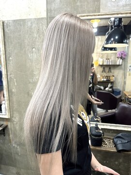 ヘアカロン 熊本本店(Hair CALON) ホワイトブロンド/ハイトーンカラー