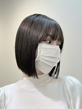 シン 原宿Verno店(Qin) 大人っぽタッセルボブ