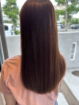 アウリィ(Aulii) ナチュラルブラウン×髪質改善トリートメント