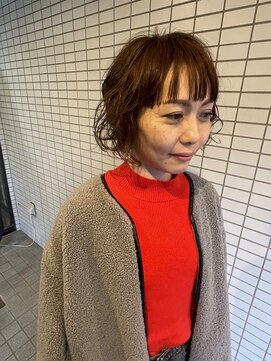ヘアアンドスペース ベロン(hair&space velon) ボブパーマ