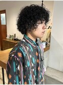 【 sayaca 】アフロ/ハードパーマ/くるくるパーマ/メンズパーマ