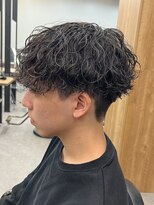 エルマーク 京都河原町(L-MARK)&nbsp;波巻きパーマスパイラルパーマツイストスパイラルパーマメンズ