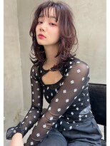 エイミー(Aimee)&nbsp;Aimee おすすめ ウルフレイヤー×ピンクベージュ