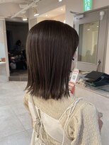 ネオリーブアイム 横浜西口店(Neolive aim)&nbsp;切りっぱなし ミディアム オリーブグレージュ sn