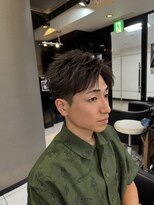 アイズ 海老名(AIZU) フェザーショート フェザーパーマ 海老名パーマ メンズ 眉毛