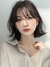 オンク 新宿(onk) 新宿駅/西武新宿新宿駅/ボブ/脱白髪染め/白髪ぼかし/縮毛矯正