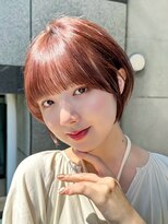 アマトウキョウスマートサロン(AMA TOKYO×Smart Salon)&nbsp;刈り上げショート　韓国風巻き　小顔ショート