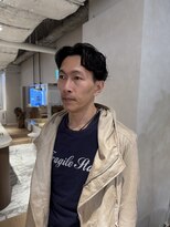 ウノプリールヴァモス(unopulir Vamos)&nbsp;大人センターパートパーマ