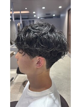 ショコララテ メンズニュアンスふんわりパーマ!