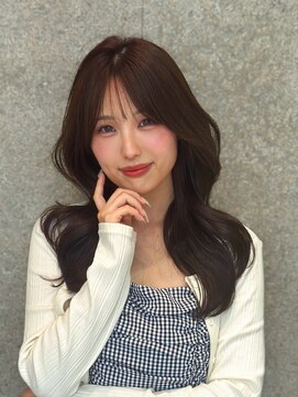 ディオ アンド ルーチェ アット(Dio&Luce at.) チョコブラウン×くびれヘア