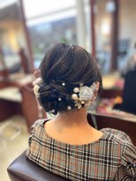 セルボーン&nbsp;着物ヘア/シニヨン/ヘアセット/ヘアアレンジ