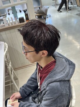 アンソル 戸田店(N'SOL) 赤髪スパイキーショート