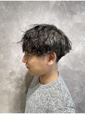 波巻きパーマ
