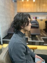 ソイクフ 高田馬場店(SOY-KUFU) 20代30代40代◎センターパートナチュラルウェーブ/高田馬場