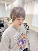 【片山陽基】おしゃれ女子必見！ワイドバングとニュアンスパーマ