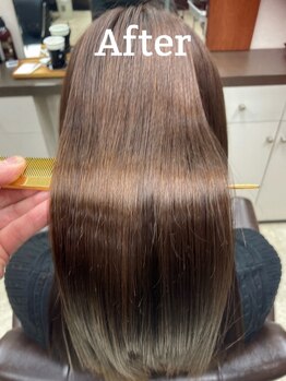 プレジア(Pleasure)の写真/40代からの髪に丁寧に寄り添う、上質なプライベート空間。技術も時間も“あなたのためだけに”使います。