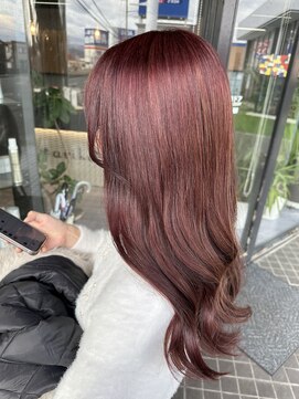 アリカ(arika) ブリーチなしピンクブラウン◎