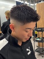 エルマーク 松山(L-MARK)&nbsp;スパイキーショート/短髪/ツーブロック/メンズ/men's