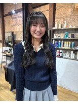 ディレクト(Direct)&nbsp;透明感カラー4.3前髪
