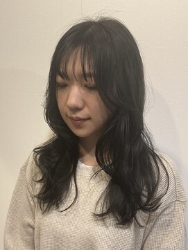 トウカバイエント 南森町(touca by emt) 黒髪に似合うゆるふわウェーブ